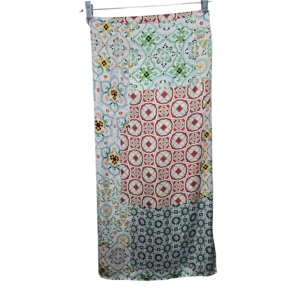 Zara Multicolor Patterned Women's Skirt - Picture 2 of 9